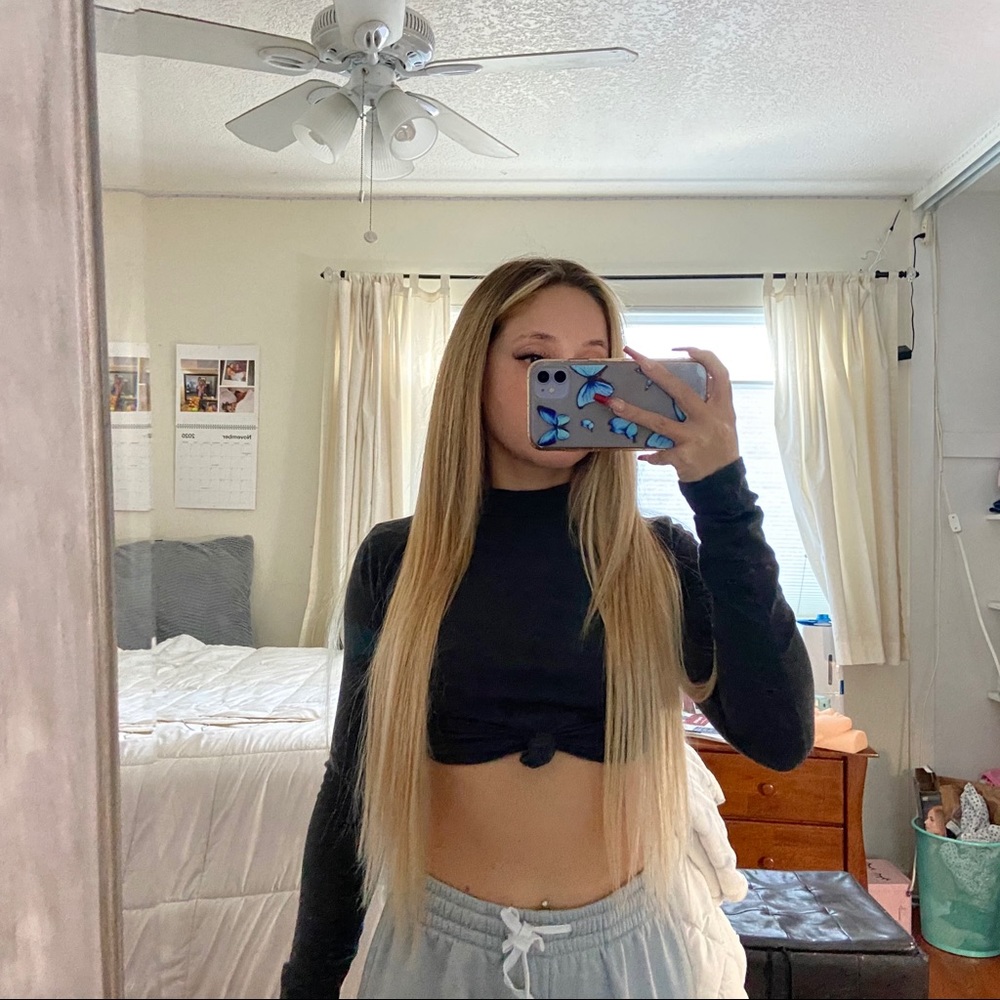 Turtle neck crop